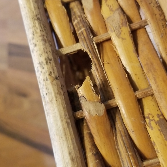 Bamboo Rattan Tissue Box Cover - Picture 9 of 12